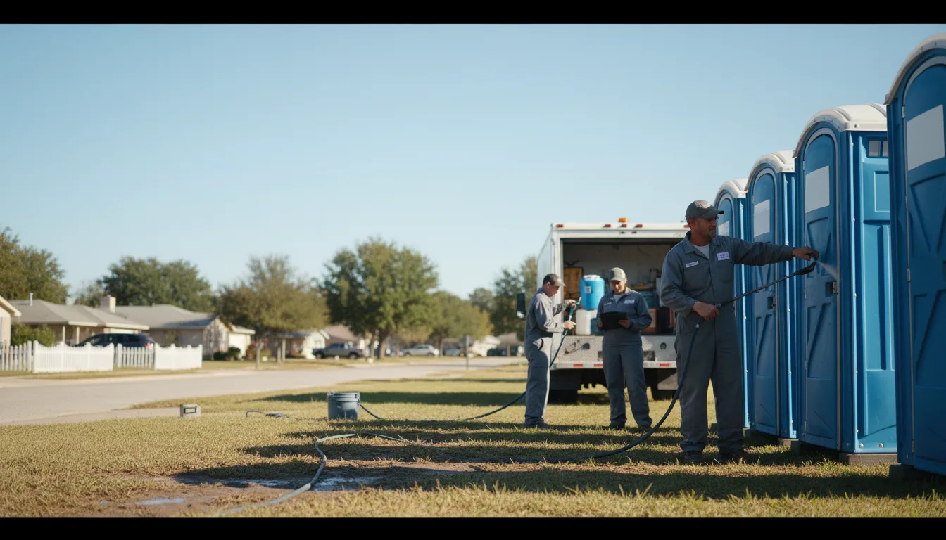 Long-Term Portable Toilet Rental in Greenville, FL near me